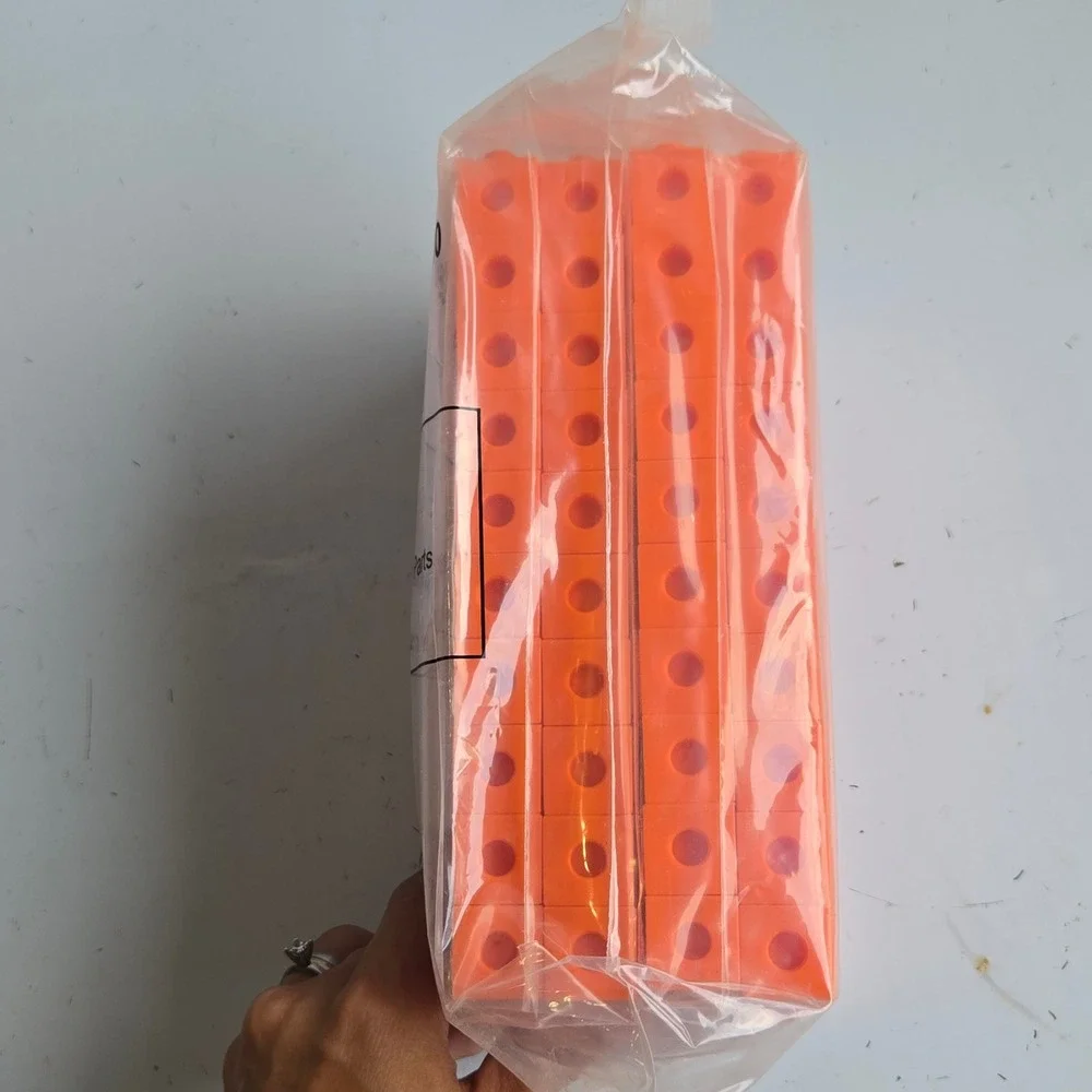 Orange Connecting Cubes 200 Count Math Manipulatives Homeschool, Counting toy